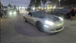 C6 Z06 429 Cam Boltons E85 vs BMW Z4 E89 N54 Single 64mm Turbo DCT [upl. by Ddat749]