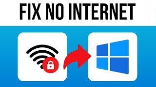 How to Fix No internet Secured in Windows 1110 2024 Step by step [upl. by Hedveh]