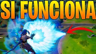 INFLIGE DAÑO A OPONENTES MIENTRAS ESTAS EN EL AIRE FORTNITE [upl. by Burlie]