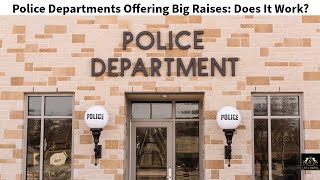 Understaffed Police Departments Offering Big Raises Does It Work [upl. by Diella685]