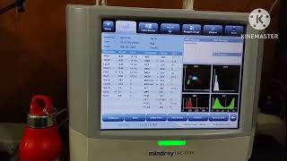 CBC blood test  mindray hematology cell counter hematology analyzer in hindi  Manoj mlt [upl. by Nnahaid574]