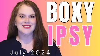 BOXYCHARM July 2024  IPSY GLAM BAG Unboxing [upl. by Trillbee]