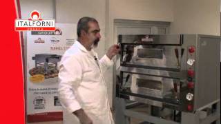 Italforni TK Line Pizza Oven Video [upl. by Atterys]