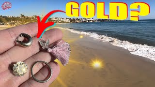 Did I STEAL Robert’s Gold 😥• SoCal Beach Metal Detecting Roadtrip Day 9 [upl. by Rojas]