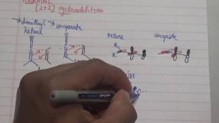 THERMAL 22 CYCLOADDITION Ketene and isocyanate MO overlap [upl. by Aidni]