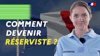 Policier gendarme militaire pompier  Marie vous explique comment devenir réserviste  Tutoriel [upl. by Tteve]