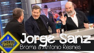 Jorge Sanz gasta una broma a Antonio Resines desde la UCI  El Hormiguero [upl. by Aneda]