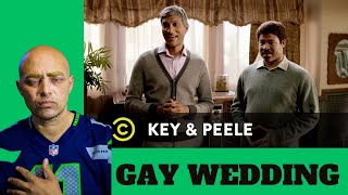 Key amp Peele  Gay Wedding  Reaction react comedy tv [upl. by Leahcimnhoj234]