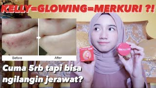 REVIEW KELLY PEARL CREAM  AUTO GLOWING DAN BEBAS JERAWAT [upl. by Dinnie]