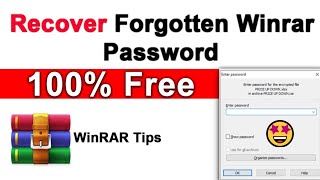 How to Recover RAR File Password  winrar password unlock  Best rar password unlocker 2023 [upl. by Faruq]