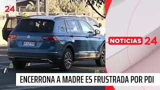 PDI abatió a delincuente tras intervenir en encerrona a madre  24 Horas TVN Chile [upl. by Hluchy]