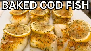 This Baked Cod Fish Is Delicious [upl. by Olleina]