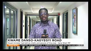 Kwame DansoKagyegyi Road Road Minister lied before chiefs and people of the area  Sene West MP [upl. by Bruns]