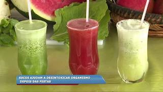 Aprenda a fazer sucos detox para desintoxicar o organismo [upl. by Daryle]