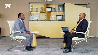 Ato Abie Sanos CBE President Interview with Addis WALTA TV cbe ethiopia bank [upl. by Ahtimat]