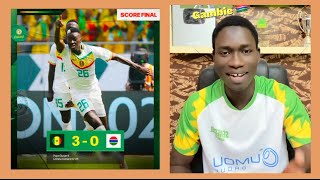 Waouw Sénégal bat Gambie 30 Quel match [upl. by Dyan470]