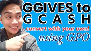 GGIVES TO GCASH  An easy way to encash your GGIVES CREDIT LIMIT [upl. by Ellehcim453]