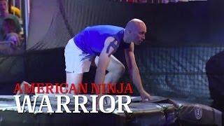 David Campbell at Las Vegas Finals Stage 1  American Ninja Warrior [upl. by Elinnet538]