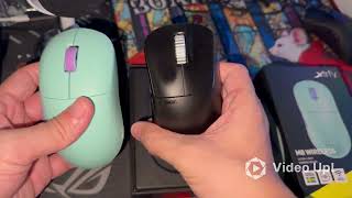 Cherry XTRFY M8 Unboxing Baby Blue Wireless Gaming Mouse [upl. by Sands609]