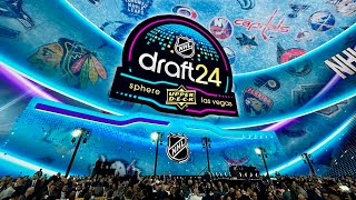 All First Round Picks and Trades from the 2024 NHL Entry Draft [upl. by Arimihc]