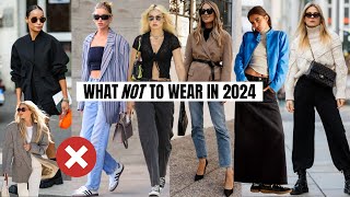 Fashion Trends To Avoid in 2024  What NOT To Wear [upl. by Ettezus23]