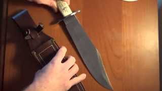 Review Cudeman Bowie knife [upl. by Atiuqrehs]