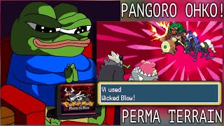 Radical Red Hardcore Mode Nuzlocke Strategies Pangoro VS Burglar Lewis [upl. by Analla]