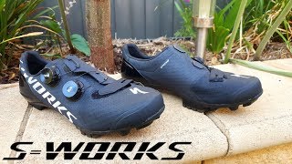 Specialized SWorks Recon XC Shoe Unboxing and Overview [upl. by Llenrahc]