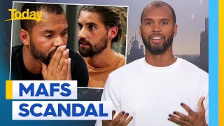 MAFS’ Michael breaks down ‘cheating’ scandal  Today Show Australia [upl. by Arocal761]