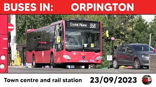 London buses in Orpington 23092023 [upl. by Balcer]