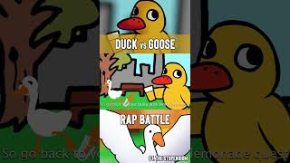 Duck vs Goose All youre doing is whine rapbattle goosegame rap animation [upl. by Ylrebma44]