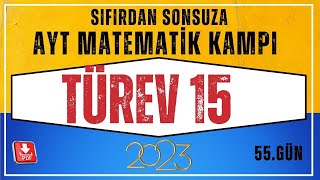 Türev Artan Azalan İnceleme 15 AYT Matematik Kampı 55Gün AYT Matematik Konu Anlatım [upl. by Lapointe455]