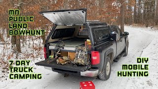 Bowhunting MN Public Land amp Truck Camping  Does MN Public Land Suck [upl. by Amapuna]