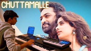 Chuttamalle  Devara Part 1  Anirudh  NTR  Koratala Siva  Janhvi Kapoor  MusicalKinesis [upl. by Gnilhsa]