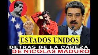 Estados Unidos pone precio a la cabeza de Nicolas Maduro solo hay que sentarse a esperar la magia [upl. by Ytirehc]