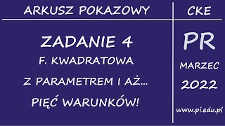 Matura 2023 Arkusz pokazowy CKE PR Zadanie 4 [upl. by Graniah]