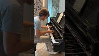 Liszt  Liebestraum No 3  Practicing Part 2  amateur pianist Nicolas Terzani classicalmusic [upl. by Eimilb]