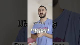 Eve hırsız girince bizim mallık seviyesi [upl. by Kahl]