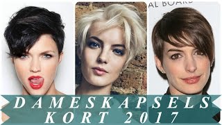 Moderne dameskapsels kort 2017 [upl. by Denn]