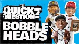 How did bobbleheads become a thing  Quick Question MLB Originals [upl. by Esmeralda]