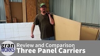 Review Panel Carry vs Gorilla Gripper vs Panel Pal [upl. by Yeliac]