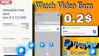 New PayPal Earning App  New PayPal Earning App 2024  New PayPal Earning App Today [upl. by Josy]