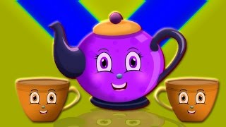 Я немного чайник  детского стишка  Nursery Rhyme For Kids  I am a Little Teapot [upl. by Triley]