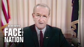 From the archives Lyndon B Johnson shocks nation with announcement he wont run for president [upl. by Griseldis]