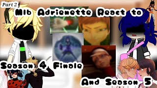 Mlb Adrienette React to Season 4 Finale And Season 5  Part 2  Sub Ind And Eng [upl. by Folsom]