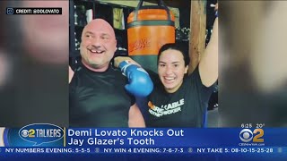 Demi Lovato Knocks Out Jay Glazers Tooth [upl. by Jarret456]