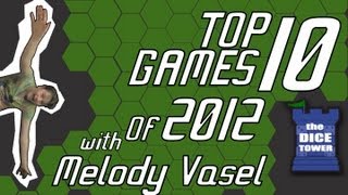 Top 10 Games of 2012  with Melody Vasel [upl. by Callista]