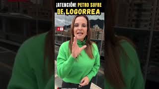 ¡ATENCIÓN PETRO SUFRE DE LOGORREA shorts videos noticias petro colombia video [upl. by Ellinej]