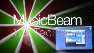 MusicBeam – DIY LASER SHOW using a video projector [upl. by Bernice230]