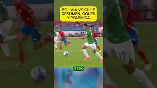 Resumen Bolivia vs Chile Goles eliminatorias 2024 eliminatorias copamundial chile bolivia [upl. by Celtic90]